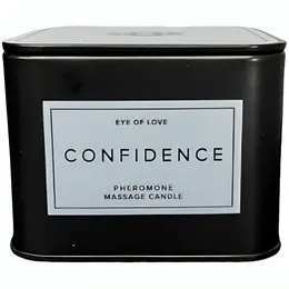 Eye of Love Confidence masažna sveća za muškarce 150ml – aroma mošusa i jasmina