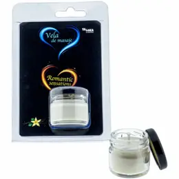 Taloka vanila masažna sveća 30 ml – Hranljiva aromatična sveća