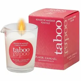 RUF Taboo masažna sveća za nju aroma kakao cveta 60g premium ulja
