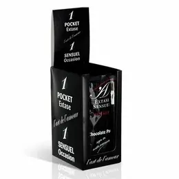 Extase Sensual body paint čokolada 10ml – krema bez ulja, putna veličina