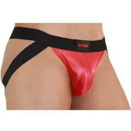 BURN Jockstrap 010 Red/Black L - Moderan atletski supporter