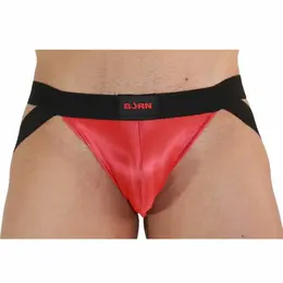 BURN Jockstrap 010 Red/Black L - Moderan atletski supporter