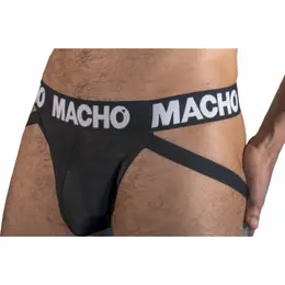 Macho MX25NN Crni Jockstrap S - Poluprovidna, Elastična Podrška
