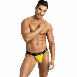 ANAIS MEN TOKIO Jock Strap S Yellow - Modern Modal Comfort Fit