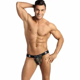 Anais Men Power Jock Strap XL Rose & Skull Print European Design