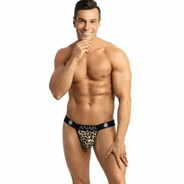 ANAIS MERCURY Men's Jock Strap XL, Animal Print, Microfiber Comfort