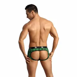 Anais Men Magic Jock Bikini M Green-Black Lycra Comfort Fit