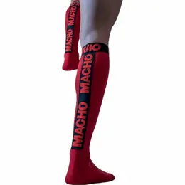 MACHO Tanke Čarape Crvene - Poluprovidne, One Size, Ergonomski Kroj