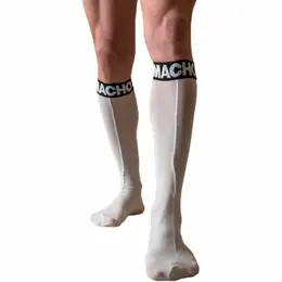 Macho Tanke Poluprovidne Čarape One Size Bele - Ergonomski Dizajn