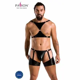Passion Set ARON Black S/M - Elegant Lingerie with Oeko-Tex Materials