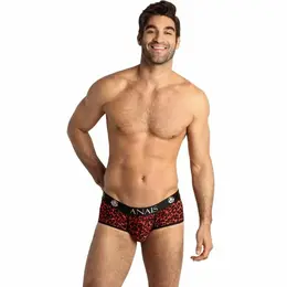 Anais Men Tribal Brief XL Crveni Mikrofiber Sportski Kroj Animal Print