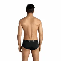 ANAIS Men Petrol Briefs L - Sporty Fit, Soft Microfiber, Blue