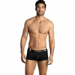 ANAIS Men PETROL Boxer L - Sporty Microfiber Boxers, Black
