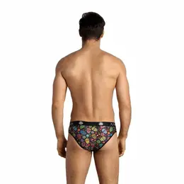 ANAIS MEN Mexico Slip XL - Mekane modal gaćice sa printom cveća i lobanja