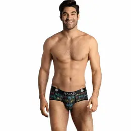 ANAIS MEN Benito Brief M - Sporty Fit Premium Shorts, Black