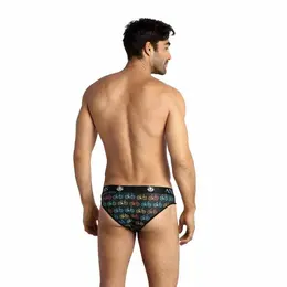 ANAIS MEN Benito Slip M - Modern Comfort Briefs, Black, Size M