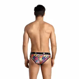 ANAIS MEN Comics Briefs M - Colorful Print, Soft Modal, Comfortable Fit