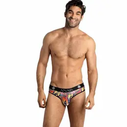 ANAIS MEN Comics Slip S - Comfort Briefs with Graphic Print