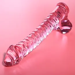 Ibiza Nebula Serija Model 23 Intimni Stakleni Uređaj Pink 21.5cm O4cm