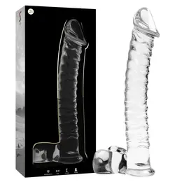 Ibiza Nebula Serija Model 23 Stakleni Intimni Uređaj Prozirni 21.5cm x 4cm