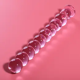 Ibiza Nebula Serija Model 22 Stakleni Intimni Alat Pink 21.5cm
