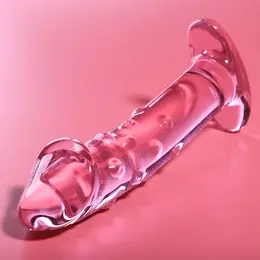 Ibiza Nebula Serija Model 19 Intimna Staklena Mašina Pink 18.5cm