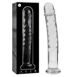 Ibiza Nebula Serija Model 16 Stakleni Intimni Uređaj 18.5cm Transparentni