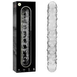 Ibiza Nebula Serija Model 15 Stakleni Intimni Uređaj Prozirni 18.5cm