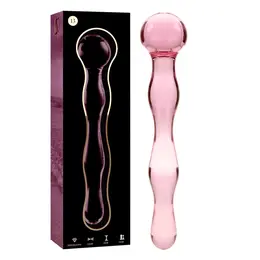 Ibiza Nebula Serija Model 13 Intimna Staklena Mašina Pink 18cm O3.5cm