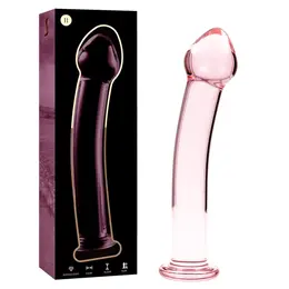 Ibiza Nebula Serija Model 11 Stakleni Intimni Uređaj Pink 16cm O3cm