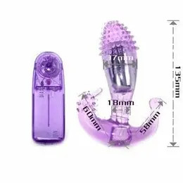 Baile Ripple Intimni Silikonski Stimulator Sa Podesivom Vibracijom Ljubičasti