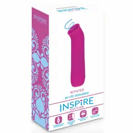 INSPIRE Winter Purple Intimate Suction Device, 12 Modes, USB Rechargeable