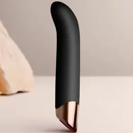 Rocks-Off Chaiamo G Curved Vibe Crni USB Punjenje Silikon 166mm