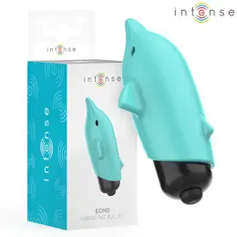 Intense Echo Vibrirajući Džepni Uređaj Delfin Plavi 8x4.7cm Vodootporan