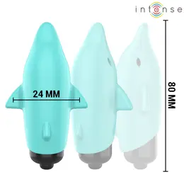 Intense Echo Vibrirajući Džepni Uređaj Delfin Plavi 8x4.7cm Vodootporan