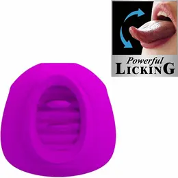 Pretty Love Estelle Intimate Tongue-Shaped Vibrator 12 Modes Purple