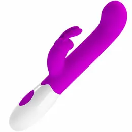 Pretty Love Centaur Silicone Dual-Action Vibrator 30 Modes Purple