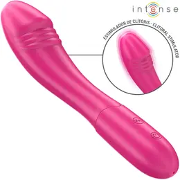 INTENSE Belinda Flexible Vibrator 19cm 10-Modes Pink Silicone