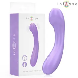 INTENSE BECKY Vibrating Device 19cm Heating 7 Modes Purple Silicone