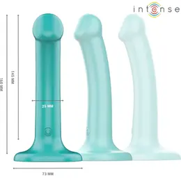 INTENSE Katie Blue Intimate Device with Suction Cup & Remote, 10 Modes