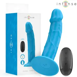 INTENSE PHOEBE Blue Silicone Intimate Device 10 Modes Remote 19cm