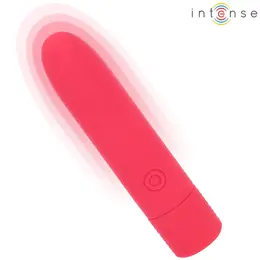 INTENSE Symone Compact USB Vibrating Bullet 8 Modes Red 10cm