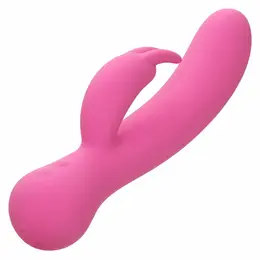 CalExotics First Time Punjivi Dvostruki Silikonski Uređaj Roze 21cm