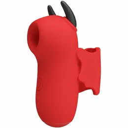 Pretty Love Mini Fun Toys Magic Devil Crveni - Kompaktni Silikonski Stimulator USB