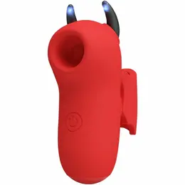 Pretty Love Mini Fun Toys Magic Devil Crveni - Kompaktni Silikonski Stimulator USB