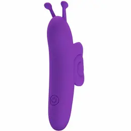 Pretty Love Snail Intimni Prstni Uređaj 10 Režima Ljubičasti USB Punjenje