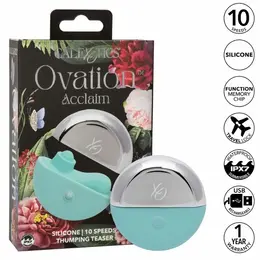 CalExotics Ovation Acclaim Aqua Green - Vodootporni Intimni Sistem 10 Režima