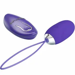 Pretty Love Jenny Violet Wireless Remote Vibrating Egg - 12 Modes