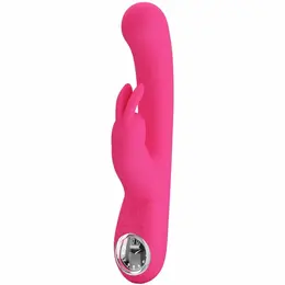 Pretty Love Lamar Pink Dual-Action Intimate Device, Curved G-Spot, USB
