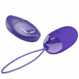 Pretty Love Berger Wireless Intimate Egg Violet 12 Modes Silicone
